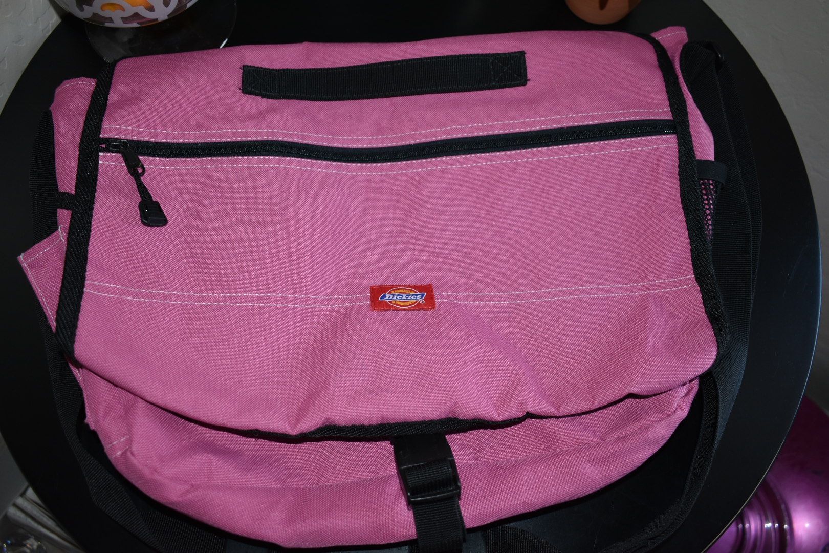 Pink Dickies Messenger Bag