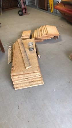 Shelves   7 High. 12" Spaces 