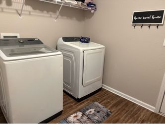 Samsung washer and dryer
