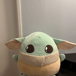 Giant Baby Yoda “Squishmallow” Pillow