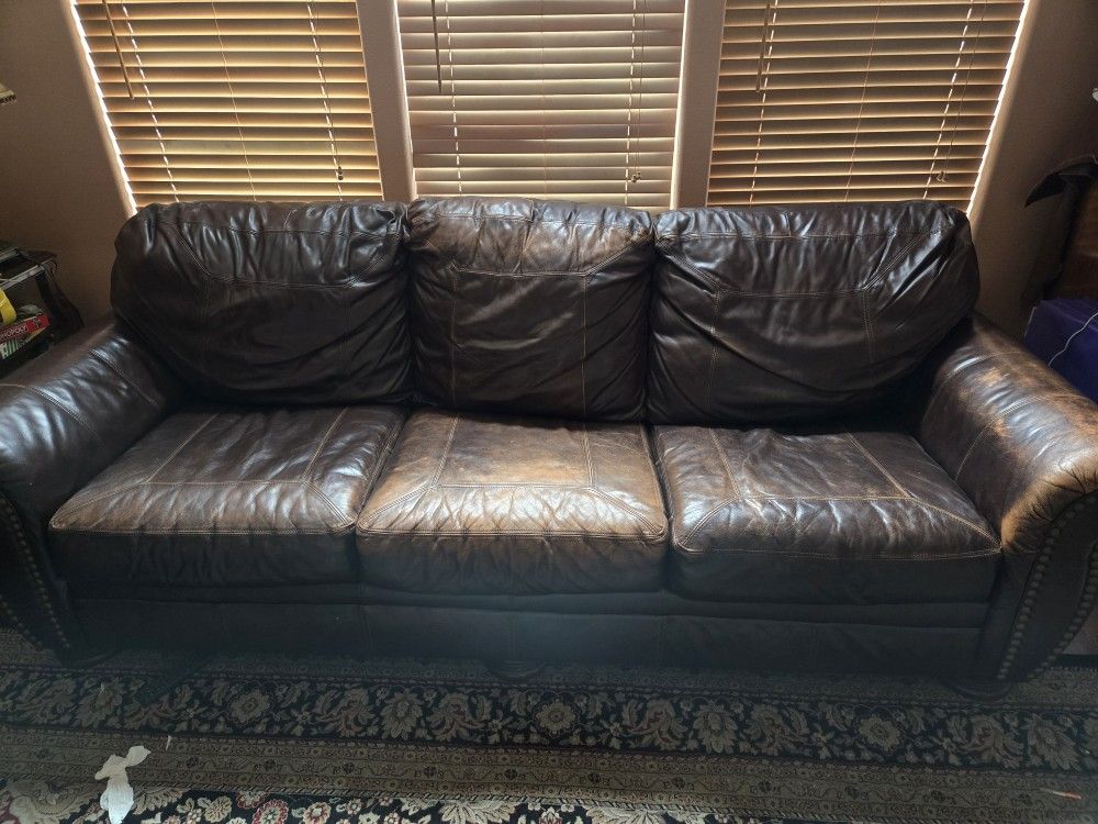 Free Sofa And Love Seat with Rug