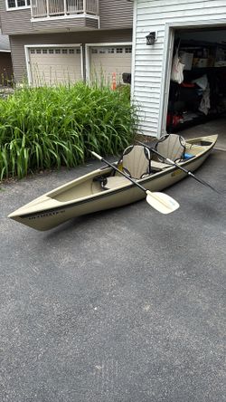 Native Watercraft Ultimate 14.5 Foot Two Person Kayak with Two Paddles