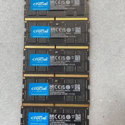 crucial 48GB DDR 5 RAM,  6 Available 