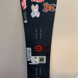 You snowboard, Size 125