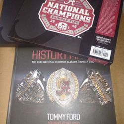 NWT Alabama Crimson Tide National Championship Book History Made 2020