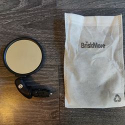 BriskMore HD Handlebar Side Rear Mirror for Bicycle Bike