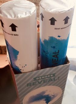 Blue Popers Gender Reavel