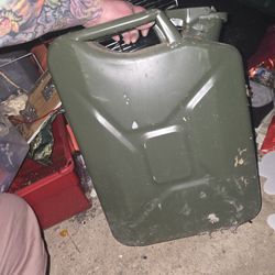 1980 Vintage Army Military Green Jerry Can 20L 20 Liter