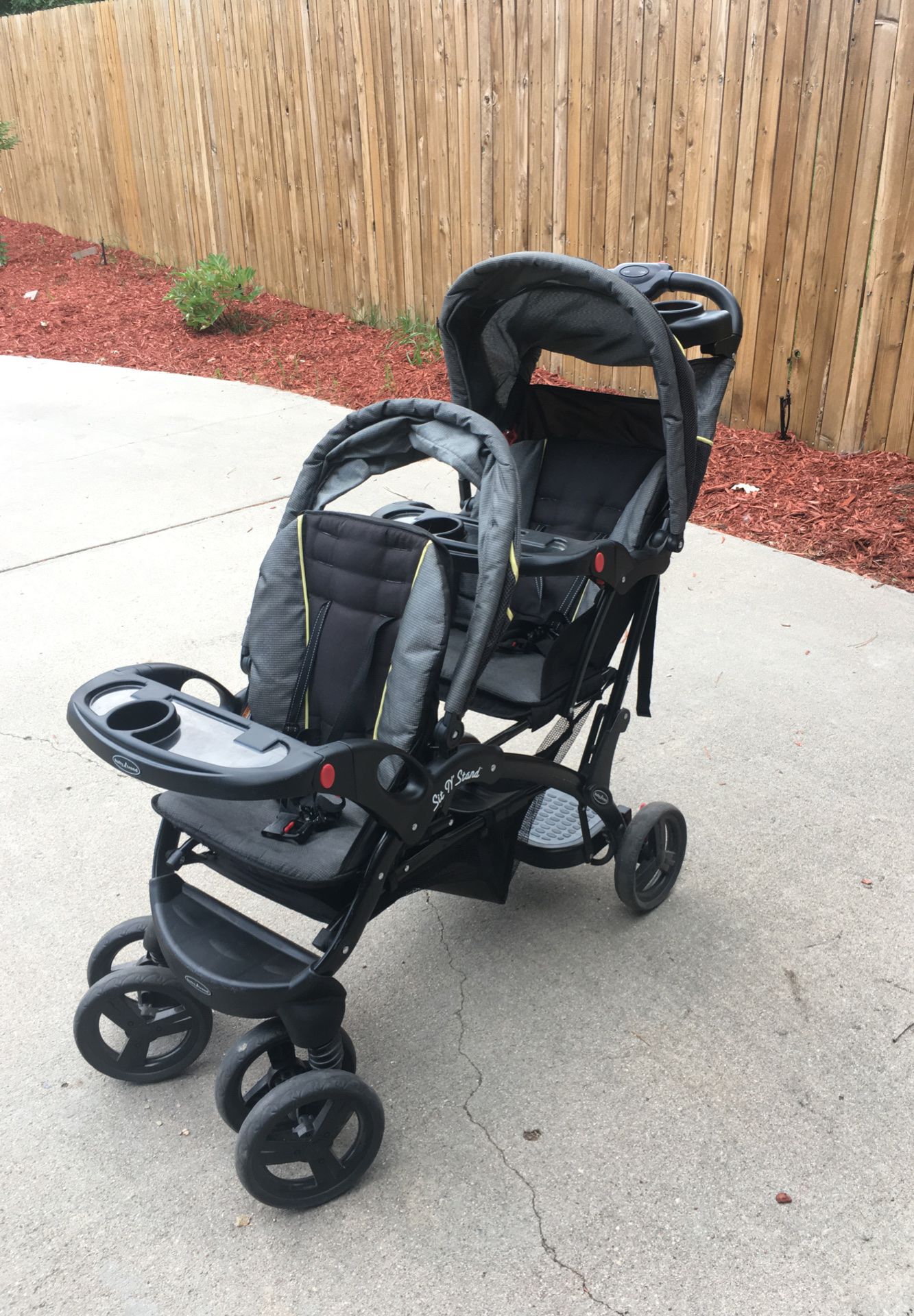 Stroller Sit N Stand Double Stroller