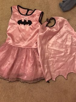 5-6t Halloween costume batgirl
