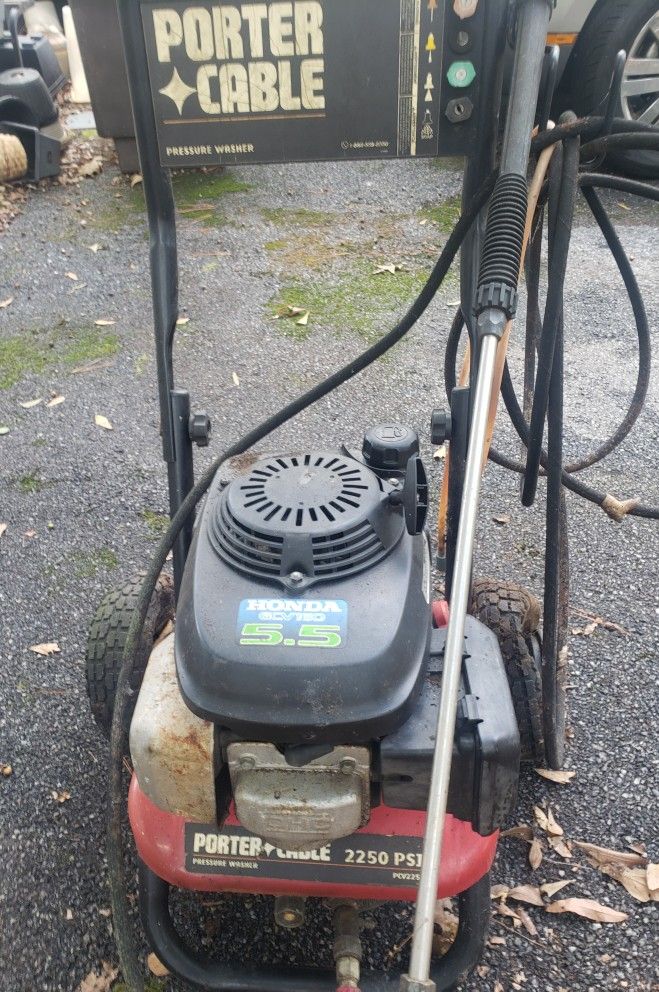 PORTER CABLE PRESSURE WASHER 