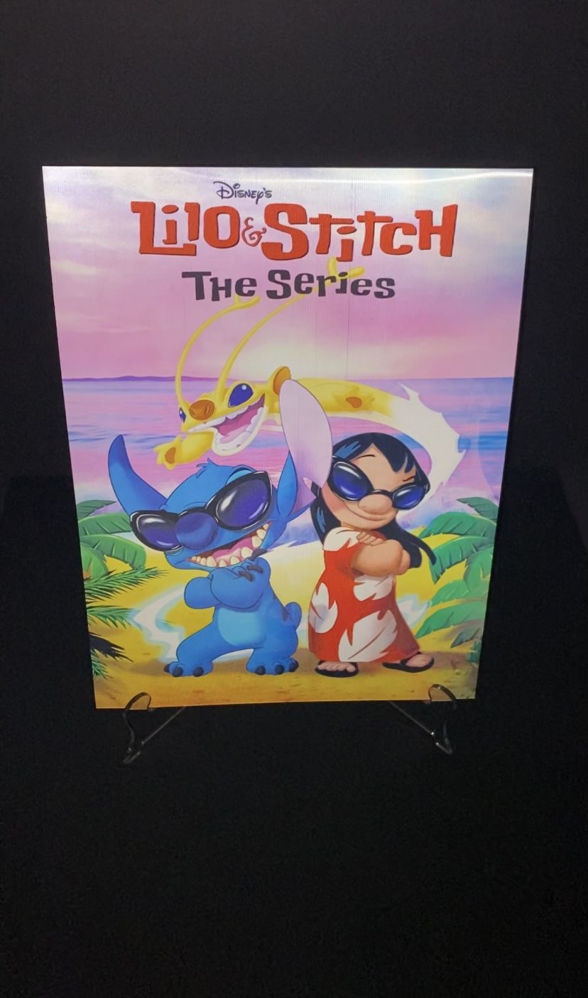 Lilo & Stitch 3D Lenticular Anime Poster