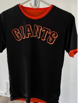 Boys Youth Black/ Orange Reversible Giant Shirt