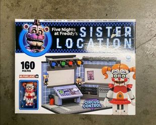 Five Nights At Freddys Sister Location Circus Control #12695 160 PCS