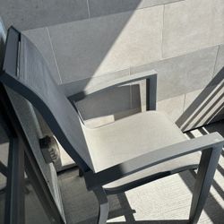 Patio Furniture. 2 Lounge Chairs. 2 Outmans. Perfect For the Summer Or Anytime. 