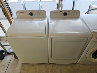 Samsung Commercial Washer And Dryer Set