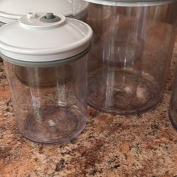 Food Storage Container Canister Set 7 Items 