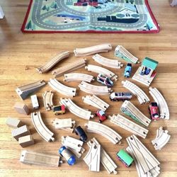 Kids Lakeshore Wooden Train 🚂 Set 