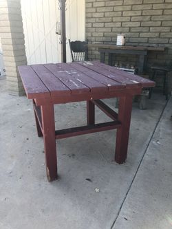 Outside Patio Table