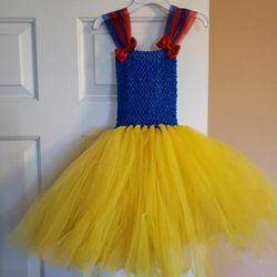 Snow White Tutu Dress and Headband