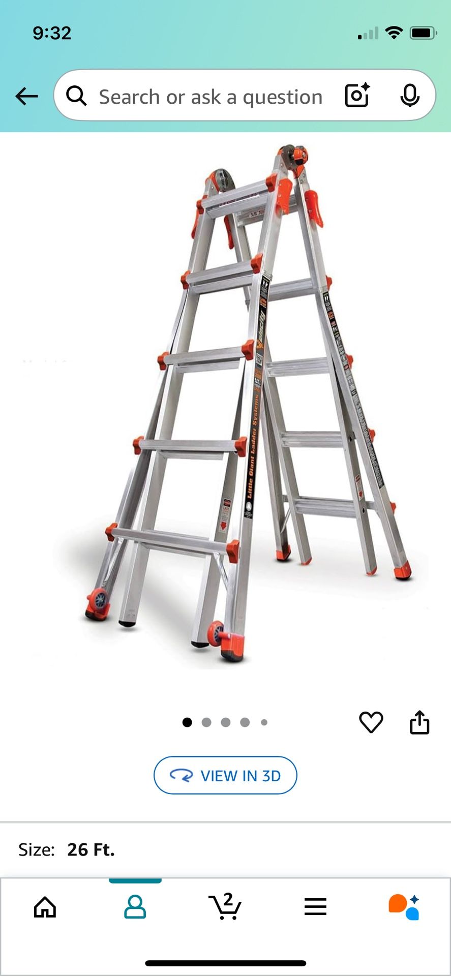 Little Giant Ladders
