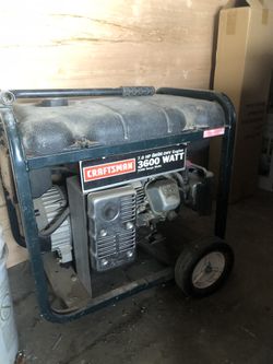 Generator craftsman