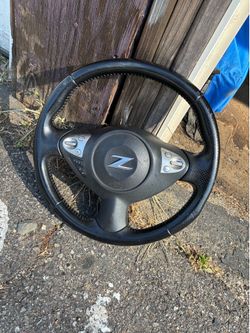 370z steering wheel