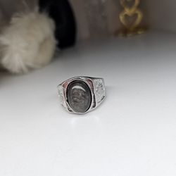 Surgical Steel Adjustable Ring