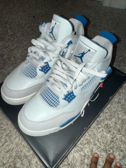 Military Blue 4s Size 10.5