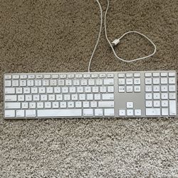 ⌨️ Apple Magic Keyboard with Numeric Keypad (Wired). It works with PC’s as well – $20