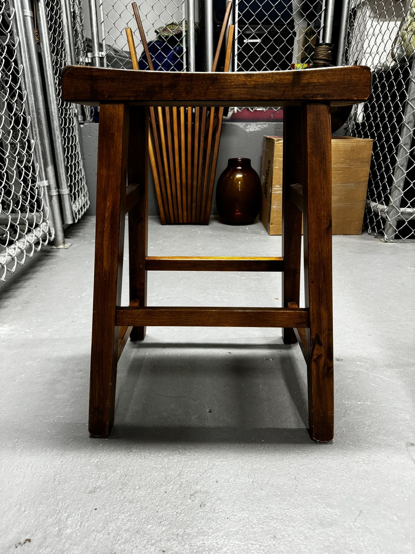Solid Wood Stool – 24” Tall