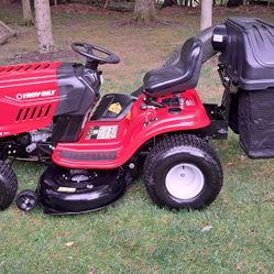 Used troy bilt bronco riding mower hot sale