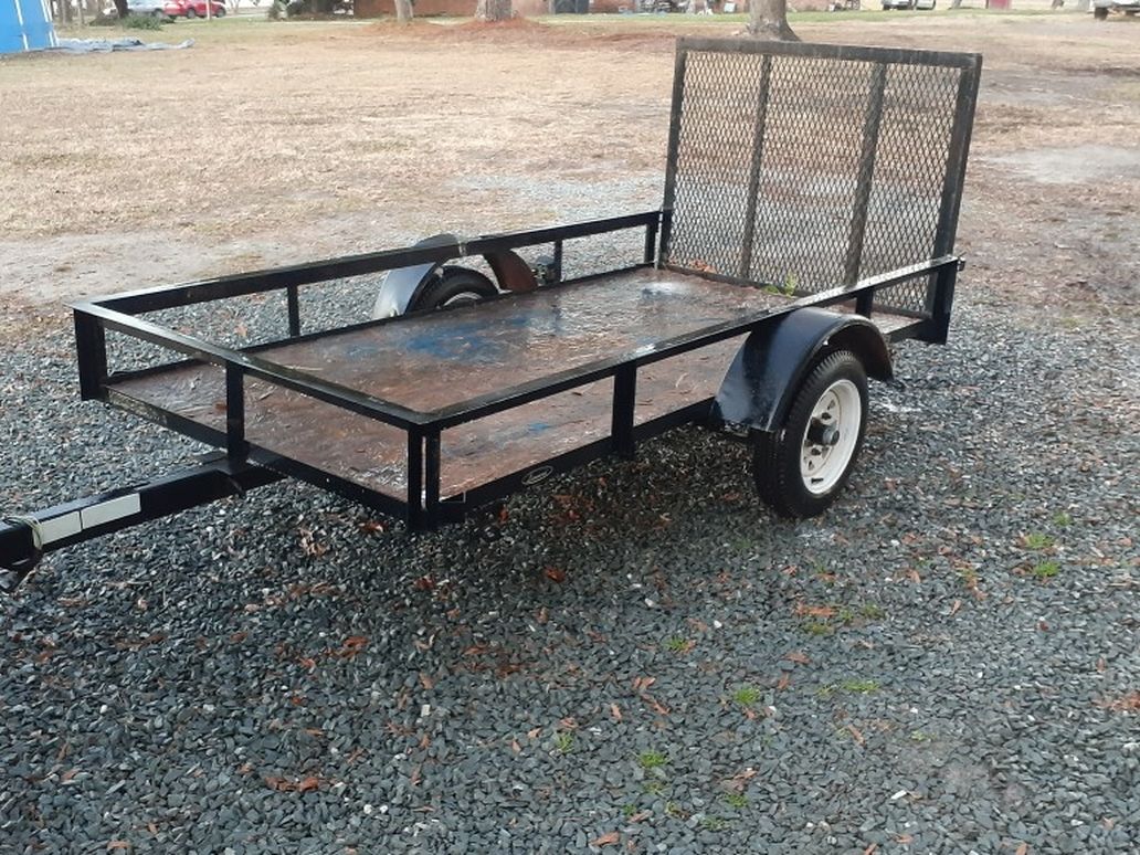 4x8 Utility Trailer With Ramp for Sale in Matthews, NC - OfferUp