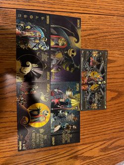 Nightmare Before Christmas Gold Banknotr