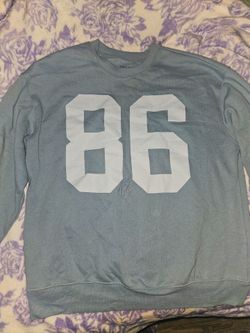 Dusty blue sweatshirt