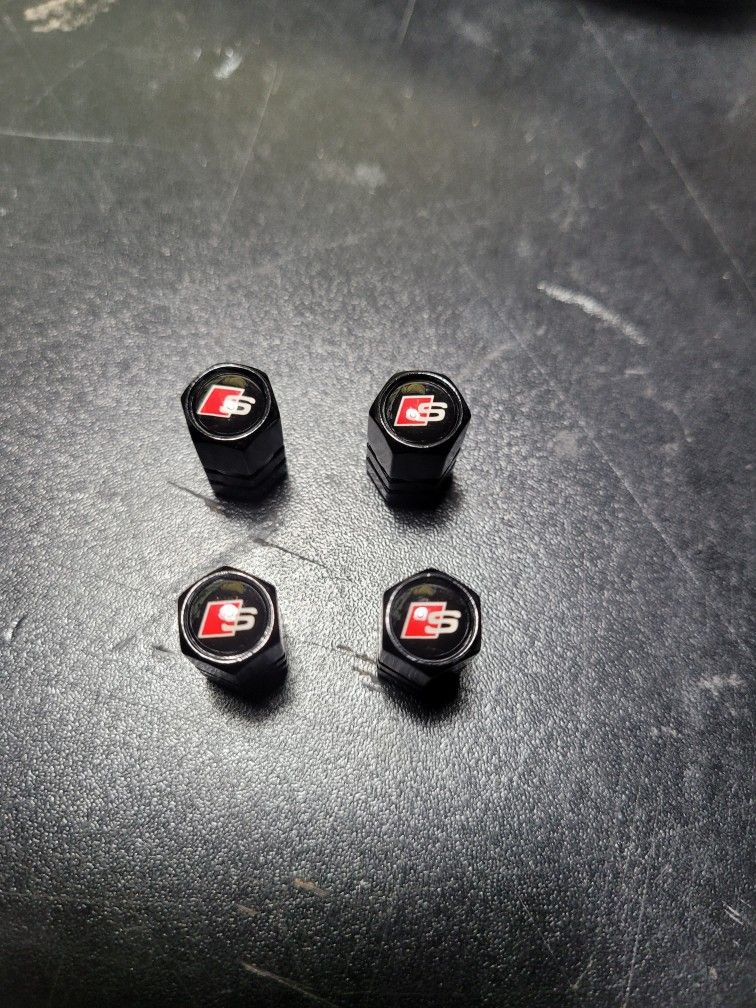 Audi S Valve Stem Caps