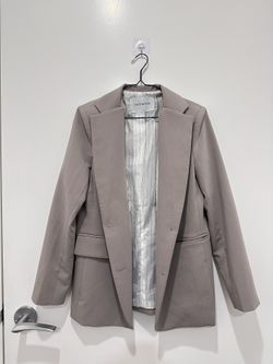 YAN13 Single Button Blazer [sand]