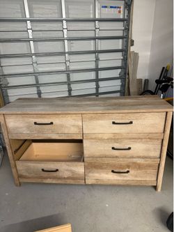 6 Drawer Double Dresser