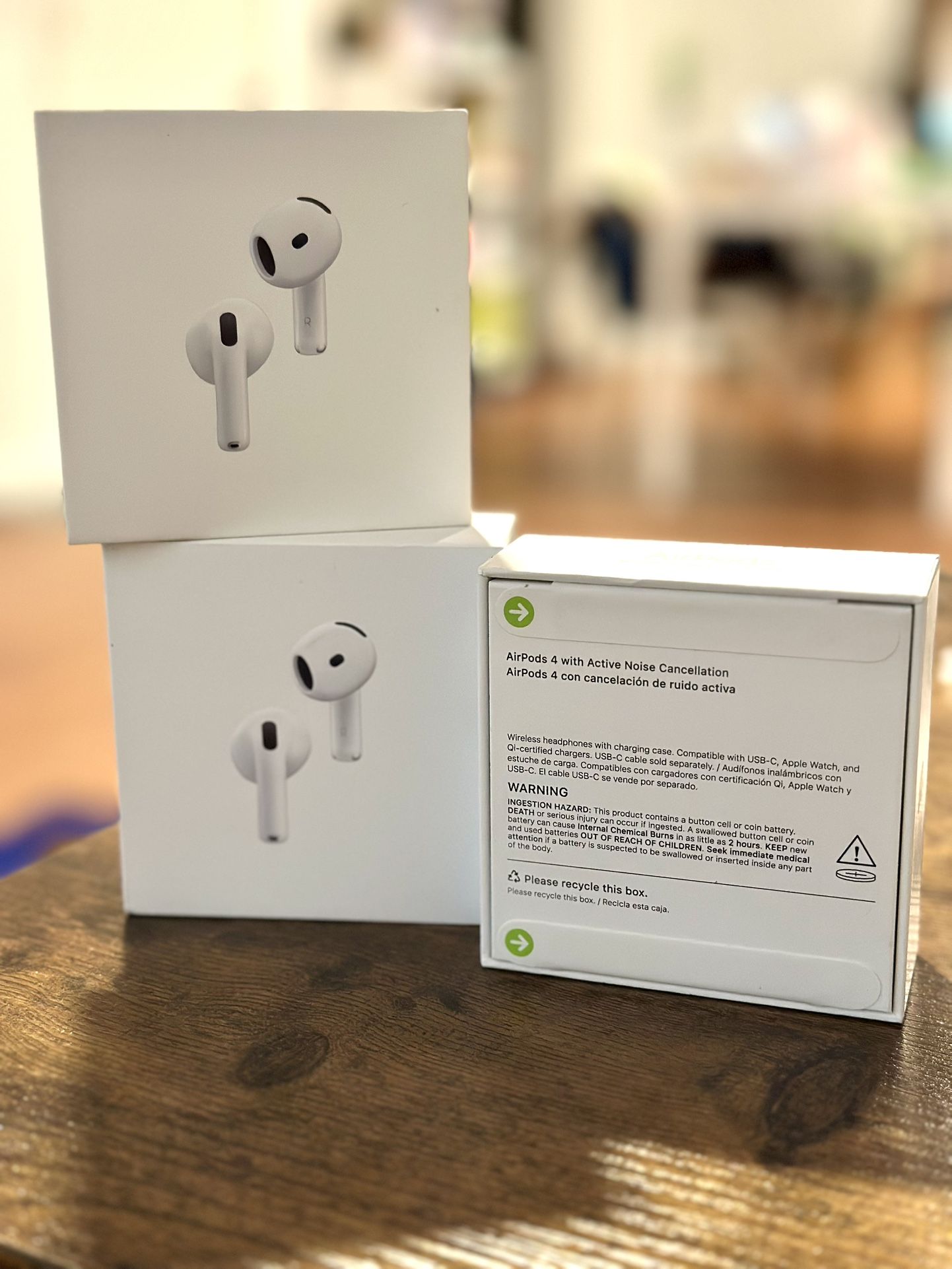 Gift Idea 🎁 Sealed AirPod 4 w. Noise Cancellation $135 Each (Beaverton Pickup)