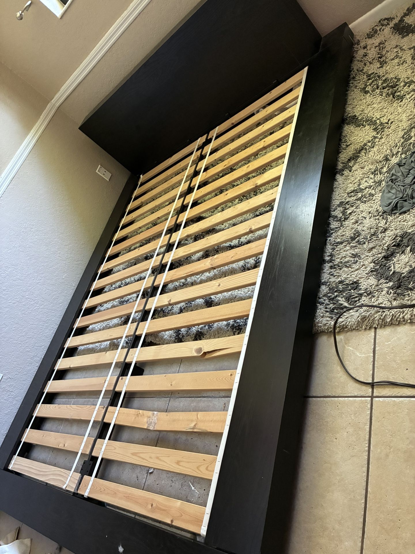 Queen Bed Frame (fall Into Bed)