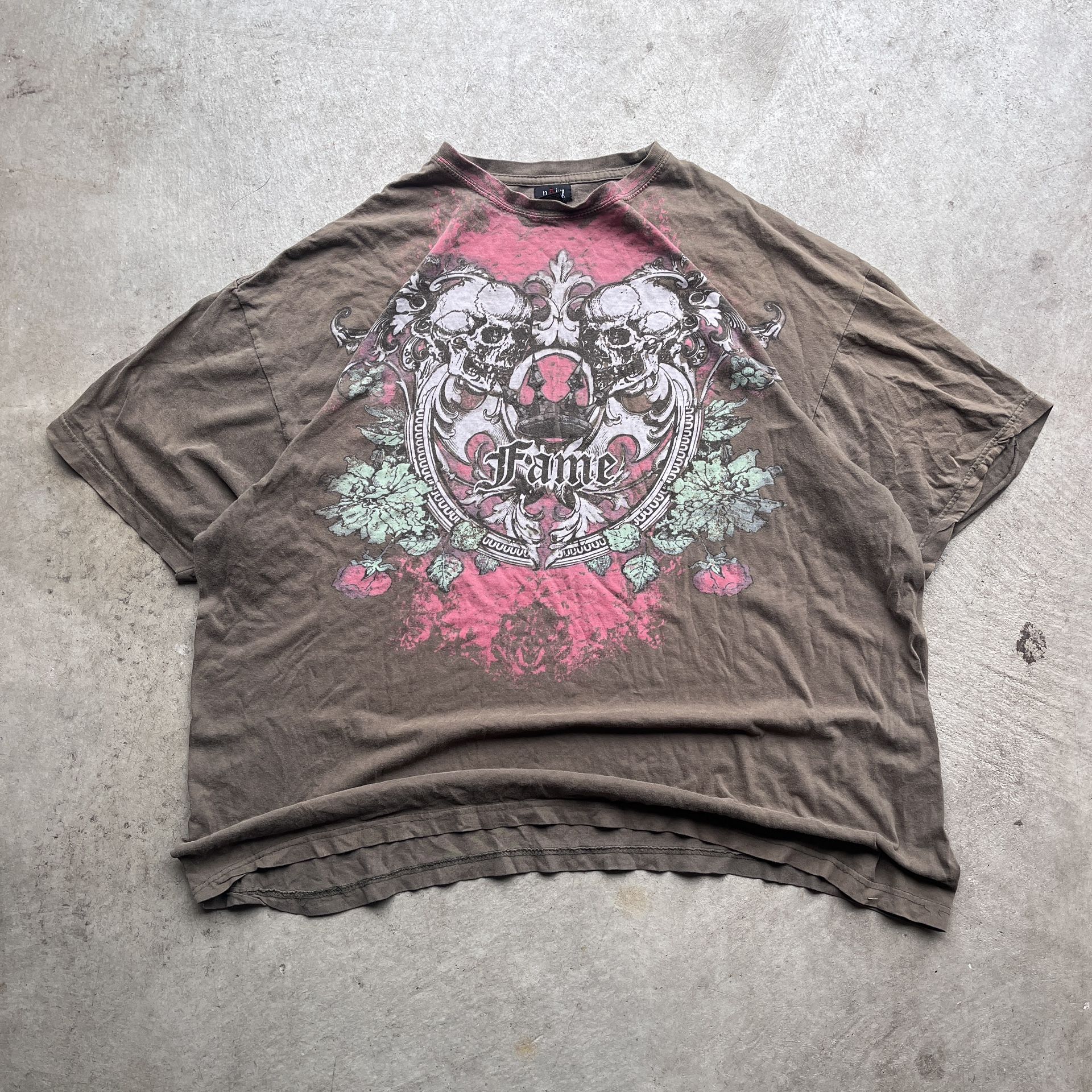 Vintage Y2K Hoiz Grunge Graphic T Shirt