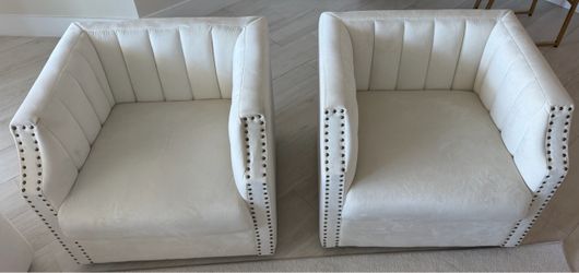 Swivel Chairs - set of two