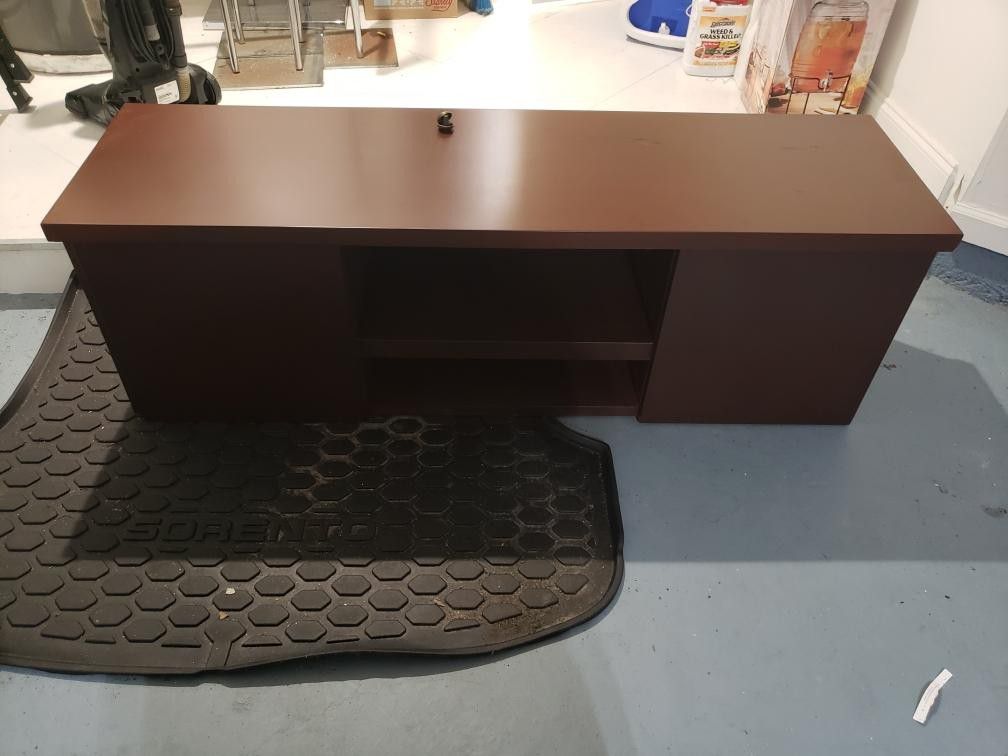 Mahogany Floating TV Stand MUST GO