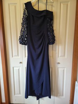 sachin and babi light blue dress Scuba / Scuba Crepe Dresses
