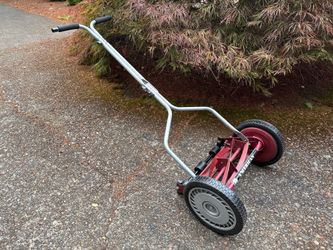 14” reel mower
