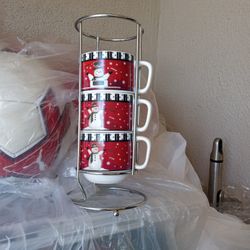 Juego De 3 Tazas Se Quiebro Una 