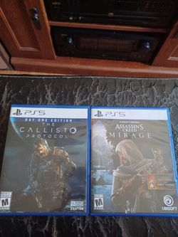 PRE-OWNED PS5 GAMES AND NEW IN BOX PS5 CONTROLLER $100 FINAL PRICE READ DESCRIPTION