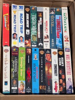 VHS tapes $1 each