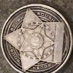 Roush  cobra racing coin 1 Troy ounce .999 silver  collectors coin