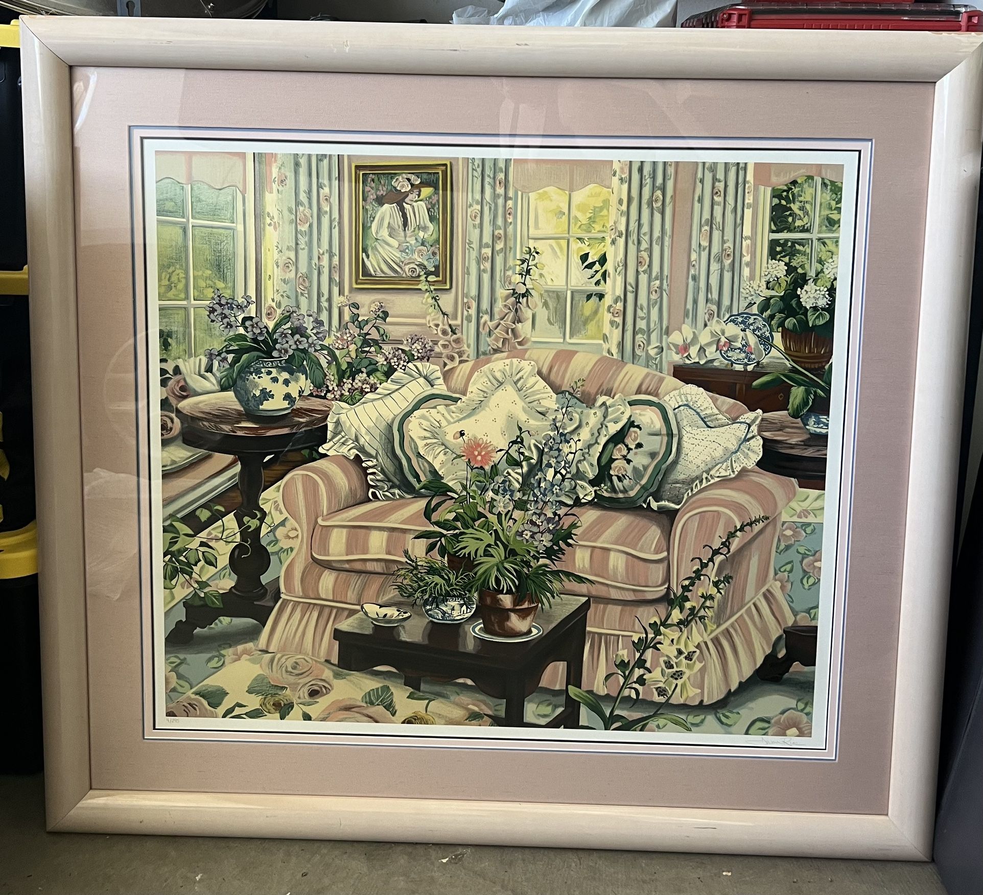 Susan Rios “Coming home” Signed And Numbered 4/295 Authentic & Limited Edition
